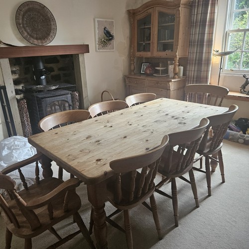 Farmhouse dining table and - table,
