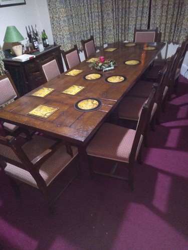 Large seater solid oak - large,
