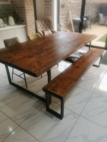 Rustic dark oak handmade very - dark,