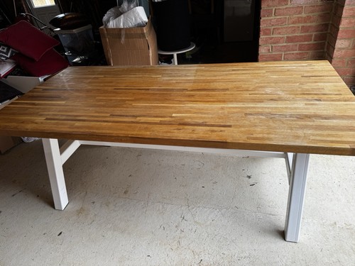 Large solid oak - dining,