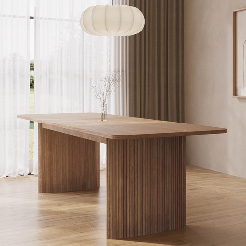 Large light oak extendable - light,