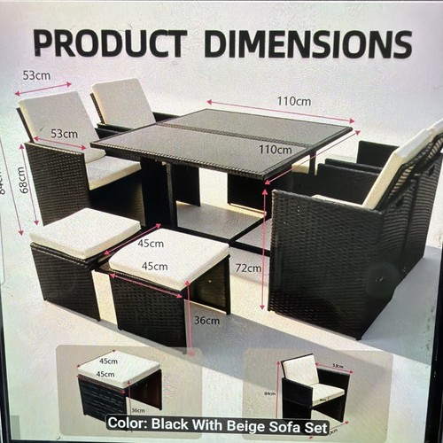 Seater rattan garden - 8,
