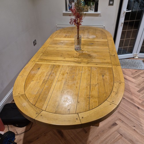 Large solid oak - large, extending